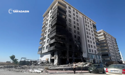 Şanlıurfa'daki Büyük Yangında 1 İş Yeri ve 8 Daire Zarar Gördü