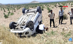 Şanlıurfa'da Evde Sağlık Hizmeti Aracı Devrildi: 1 Yaralı