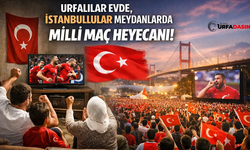 Şanlıurfalıları Milli Maç Heyecanı Sardı !