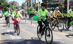 Şanlıurfa’da Sağlıklı Yaşam İçin Pedal Çevirdiler