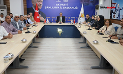 AK Parti Şanlıurfa İl Yönetim Kurulu Toplantı Yapıldı