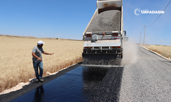 Haliliye Kırsalındaki 6 Kilometrelik Yol, Sathi Asfaltla Yenileniyor