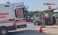 Şanlıurfada Pikap ile Otomobilin Çarpıştığı Kazada 2 Yaralı