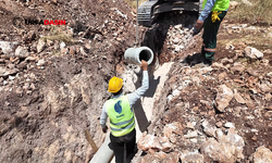 ŞUSKİ, Halfeti’de Altyapı Çalışmalarına Hız Kesmeden Devam Ediyor