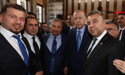 AK Partinin Birecik Heyeti TBMM Grup Toplantısı Sonrası Cumhurbaşkanıyla Görüştü