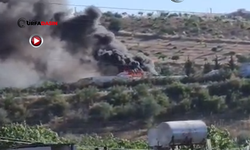 Şanlıurfa'da Alev Alan Tır Yanarak Kullanılamaz Hale Geldi