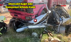 Şanlıurfa'da Kamyon Otomobili Ezdi: 2 Ölü, 1 Ağır Yaralı