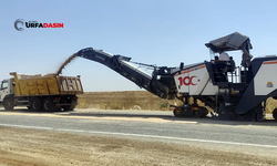 Mardin'e Bağlanan Yollarda Yoğun Çalışma