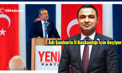 CHP Haliliye Eski İlçe Başkanı Avukat İbrahim Halil Alagöz Yeni Parti'ye Geçti