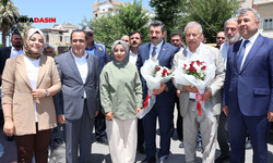 İbrahim Eyyüpoğlu, Birecik Temaslarında Çiçeklerle Karşılandı