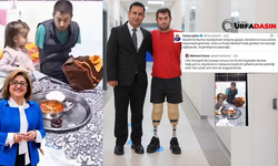 Şanlıurfa Viranşehirli Burhan Doğruyol Yürümeye Başladı, Sıra Kollarında