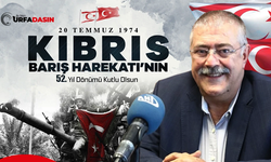 Ahmet Ersin Bucak'tan Kıbrıs Barış Harekâtının 52'inci Yıl Dönümü Mesajı