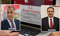 Resmi Gazetede Çıktı İki Satır Yazıyla; Biri Görevden Alındı Diğeri Atandı