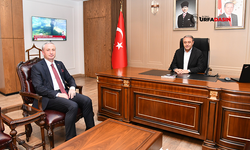 Şanlıurfa'da Göreve Başladı, Vali Şıldak'ı Ziyaret Etti