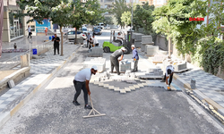 Karaköprü’de Parke Taşlarıyla Sokaklar Modern Bir Görünüme Kavuşuyor