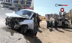 Şanlıurfa'da Sürekli Kazaların Yaşandığı Bölgede İki Otomobil Çarpıştı: 1 Yaralı