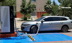 Harran Üniversitesinde Elektrikli Araç Şarj İstasyonu Kuruldu