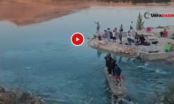 Şanlıurfa'da Piknikçiler Fırat Nehri Kıyısında Mahsur Kaldı