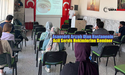 Akçakale Devlet Hastanesi'nde Acil Servis Hekimlerine Mesleki Eğitim