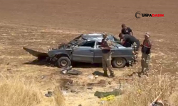 Şanlıurfa'da Otomobilin Şarampole Devrildiği Kazada 3 Yaralı