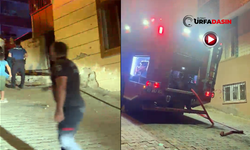Şanlıurfa'da Binanın Giriş Katında Yangın Paniği