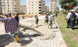Karaköprü’de Parklar Bisiklet ve Yürüyüş Yollarıyla Konforlu Hali Geliyor