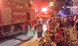 Akçakale’de 4 Katlı Binada Yangın Paniği