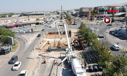 Şanlıurfa Eyyübiye'de Trafik Sorununu Bitirecek Proje Hızla İlerliyor
