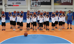 Şanlıurfa'da Çocuklara Profesyonel Basketbol Eğitimi