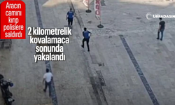 Şanlıurfa'da Polis Aracına ve Polise Mutfak Bıçağıyla Saldırı!