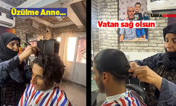 Oğlunun Saçını Askere Gideceği Güne Kadar Kesmedi