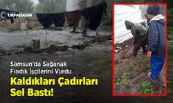 Şanlıurfa Siverekli Fındık İşçilerinin Çadırları Sel Sularına Teslim Oldu