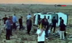 Şanlıurfa'da Otomobil Takla Atarak Şarampole Devrildi: 4 Yaralı