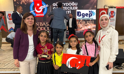 Siverek'te BİGEP Projesiyle 4 Yıldır Gazete Çıkartan Minik Öğrencilere Büyük Ödül