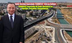 Şanlıurfa’daki Köprülü Kavşaklarda Çalışmalar Tamamlanma Aşamasına Geldi