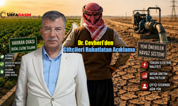 Dr. Mehmet Ali Cevheri'den Çiftçilerin Sulama Ücretlerinde Havuz Sistemi Açıklaması