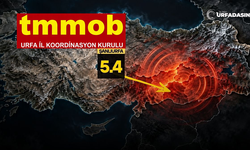 TMMOB Şanlıurfa İl Koordinasyon Kurulundan Deprem Sonrası Çağrı