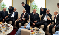 Cumhurbaşkanı Erdoğan, Putin ve Lukaşenko'dan Bişkek'te Görüştü