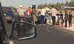 Şanlıurfa Evren Sanayi Bölgesinde Feci Kaza:3 Yaralı