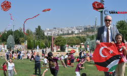 Şanlıurfa’da Gökyüzü, Gazzeli Çocuklar İçin Uçurtmalarla Renklendi