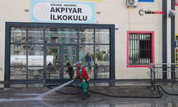 Karaköprü’de 70 Okul Eğitim Öncese Yıkanarak Temizlendi