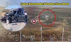 Şanlıurfa'da 4 Kişinin Öldüğü Kazanın Kamera Görüntüsü Ortaya Çıktı