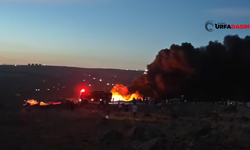 Şanlıurfa Seyrantepe'de Alevler Yükseldi