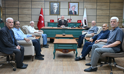 Şanlıurfa’da Emekli Müdürlerden İl Milli Eğitim Müdürü Kökrek’e Ziyaret