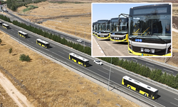 Şanlıurfa'da Ulaşım Filosuna 50 Yeni Otobüs Katılmaya Başladı