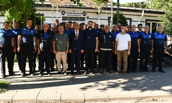 Siverek'te Zabıta Personeline Anlamlı Ziyaret