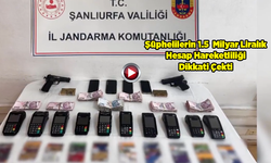 Şanlıurfa'da Suç Örgütlerine Finansman Sağlayan Tefecilere Operasyon: 7 Gözaltı