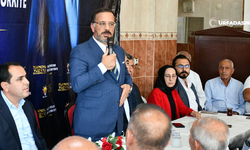 Yılmaztekin, Birecik'te AK Partililer ve STK Temsilcileriyle Buluştu