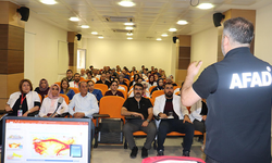 Şanlıurfa'da Üniversite Hastanesi Personeline Temel Afet Farkındalık Eğitimi