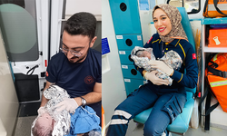 Şanlıurfa'da Bebekler Ambulansta Dünyaya Gözlerini Açtı